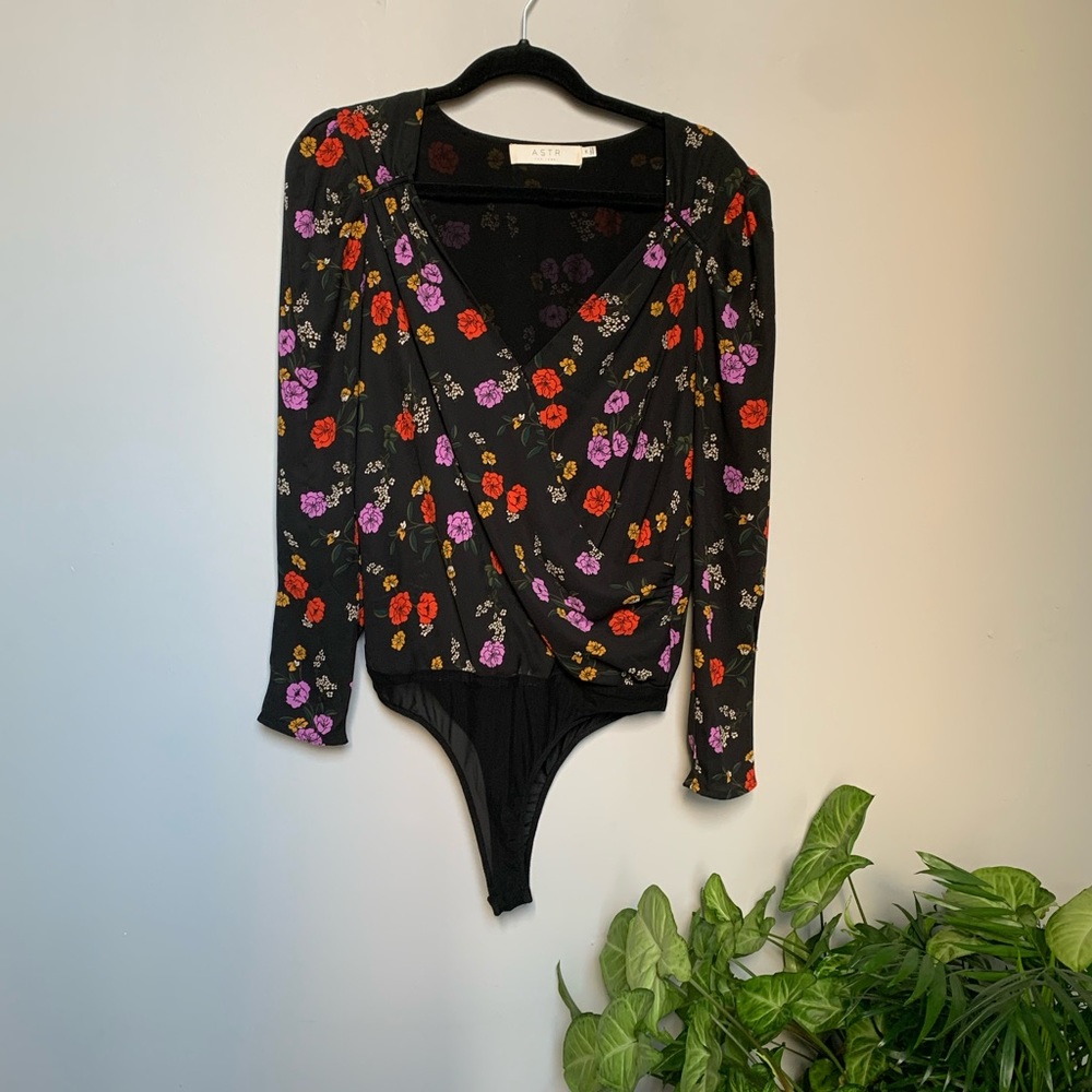 Astr Floral Bodysuit Blouse ⚡️